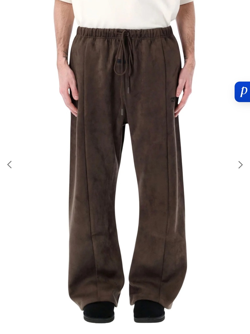 Fear of god sueded flare pants